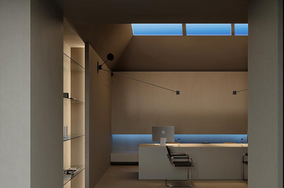 office artificial sky light